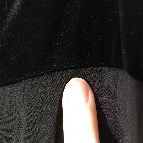 AB Studio LBD Black Sleeveless Midi Dress Evening Holiday - Picture 10 of 10